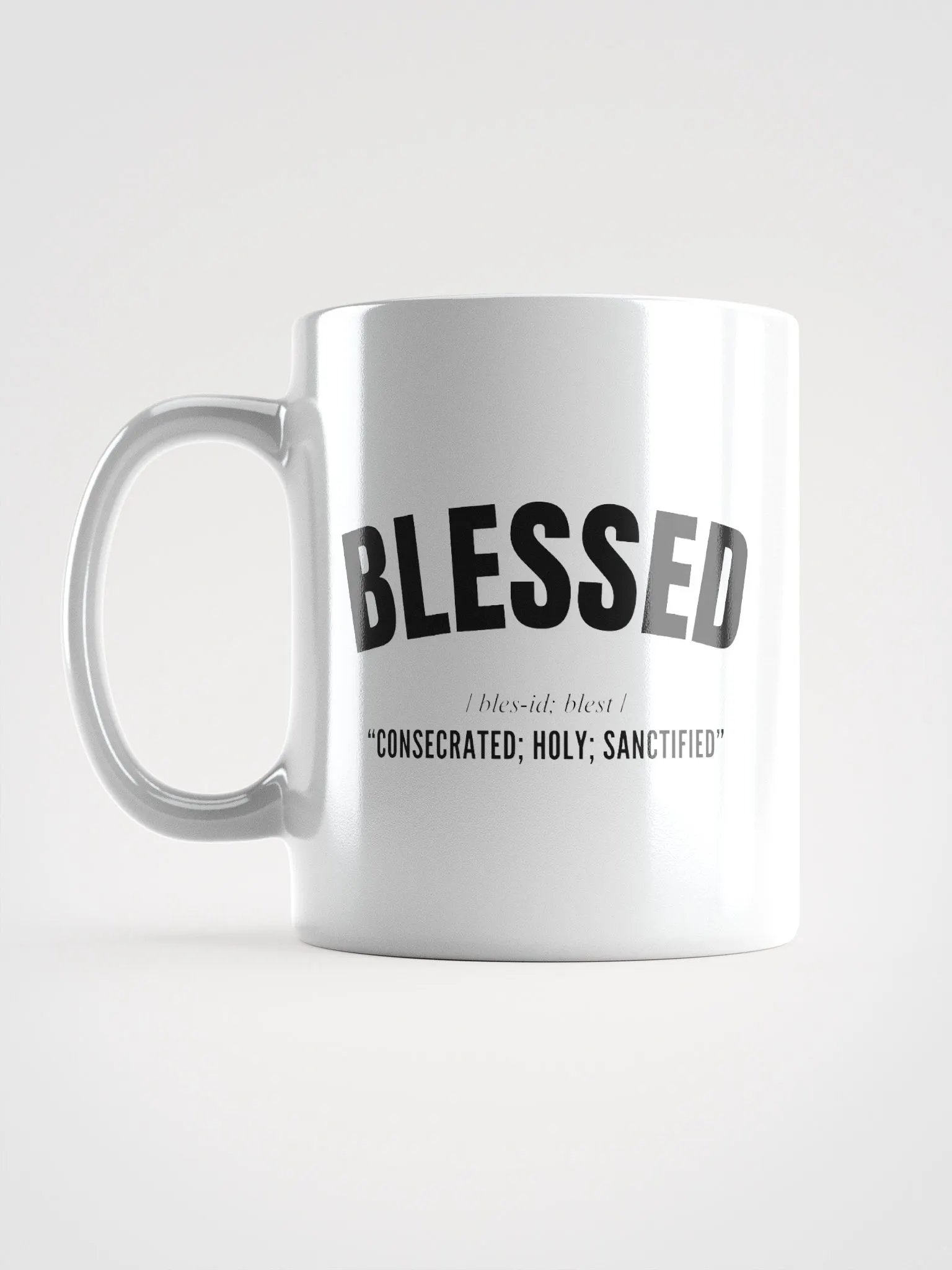 BLESSED PHONETIC MUG product image (6)