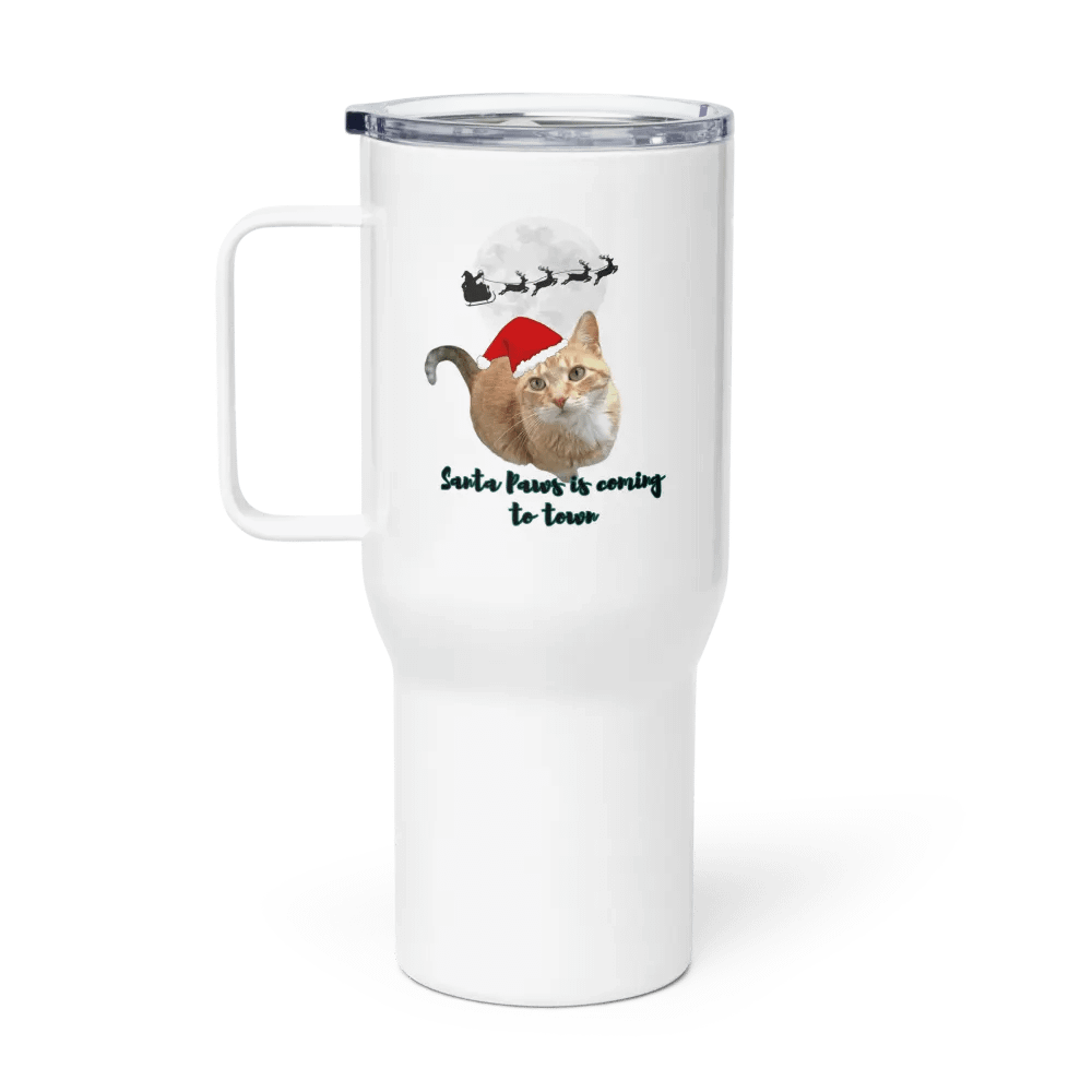 Santa Paws Stainless Steel Travel Mug product image (1)