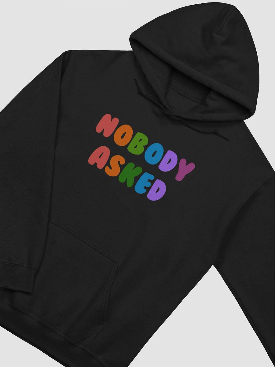 Nobody Asked Jumper (Black) product image (3)