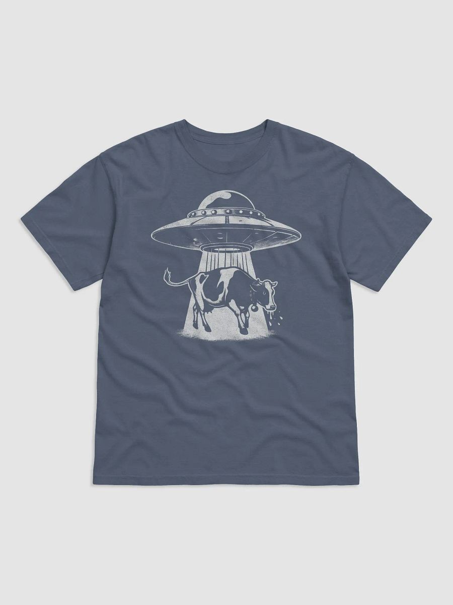 Whimsical Cow and UFO Graphic Tee product image (1)