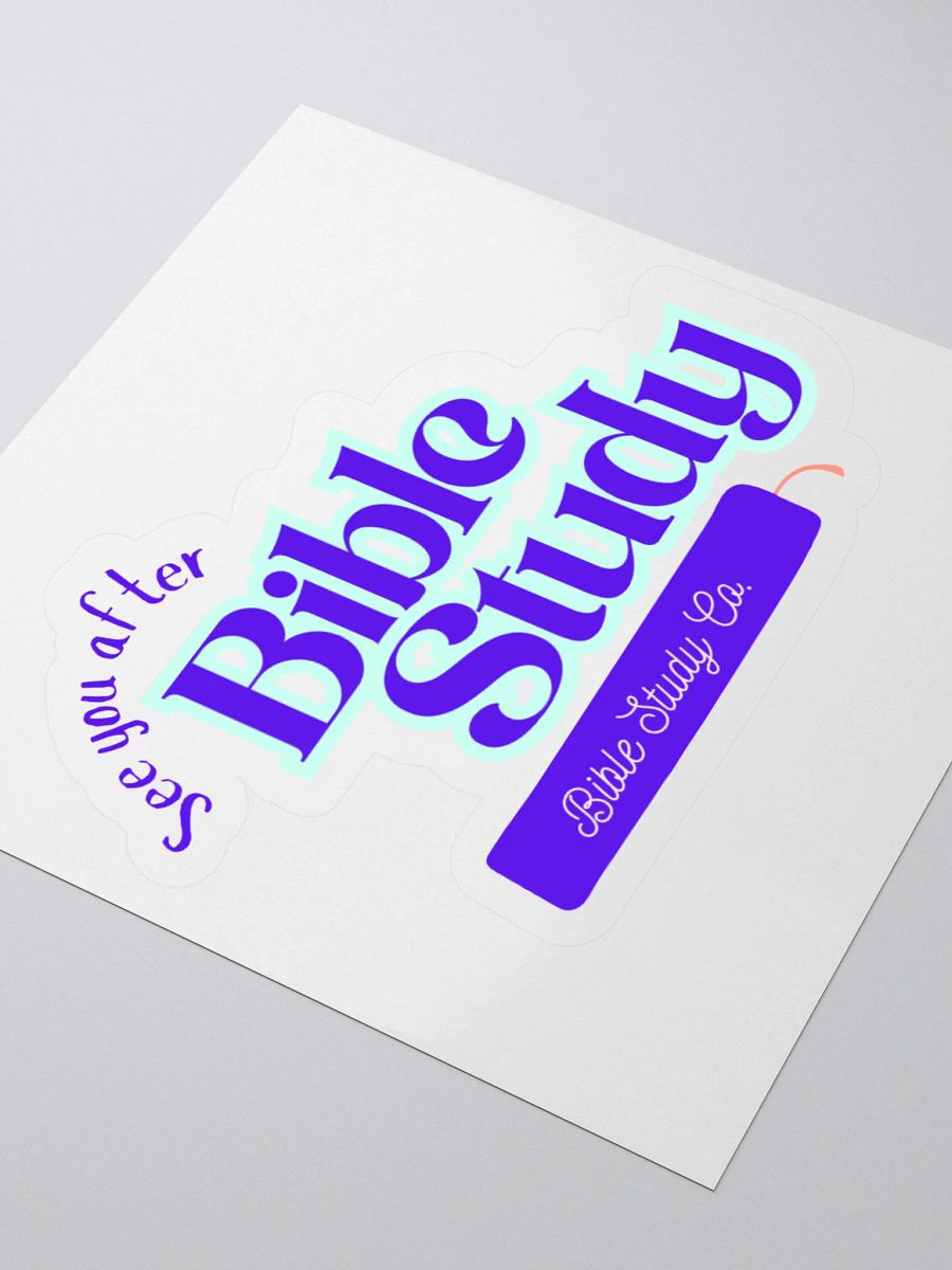 Bible Study Co. Sticker product image (8)