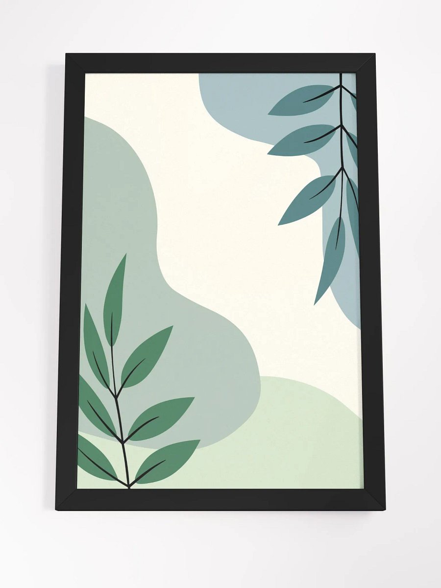 Organic Leafy Delight Framed Poster product image (22)