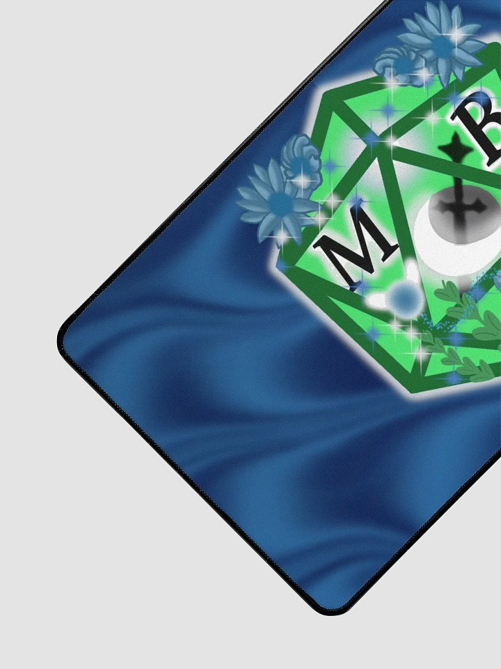 Moonblade- Spring D20 Desk Mat 15.5" x 31.5" product image (2)