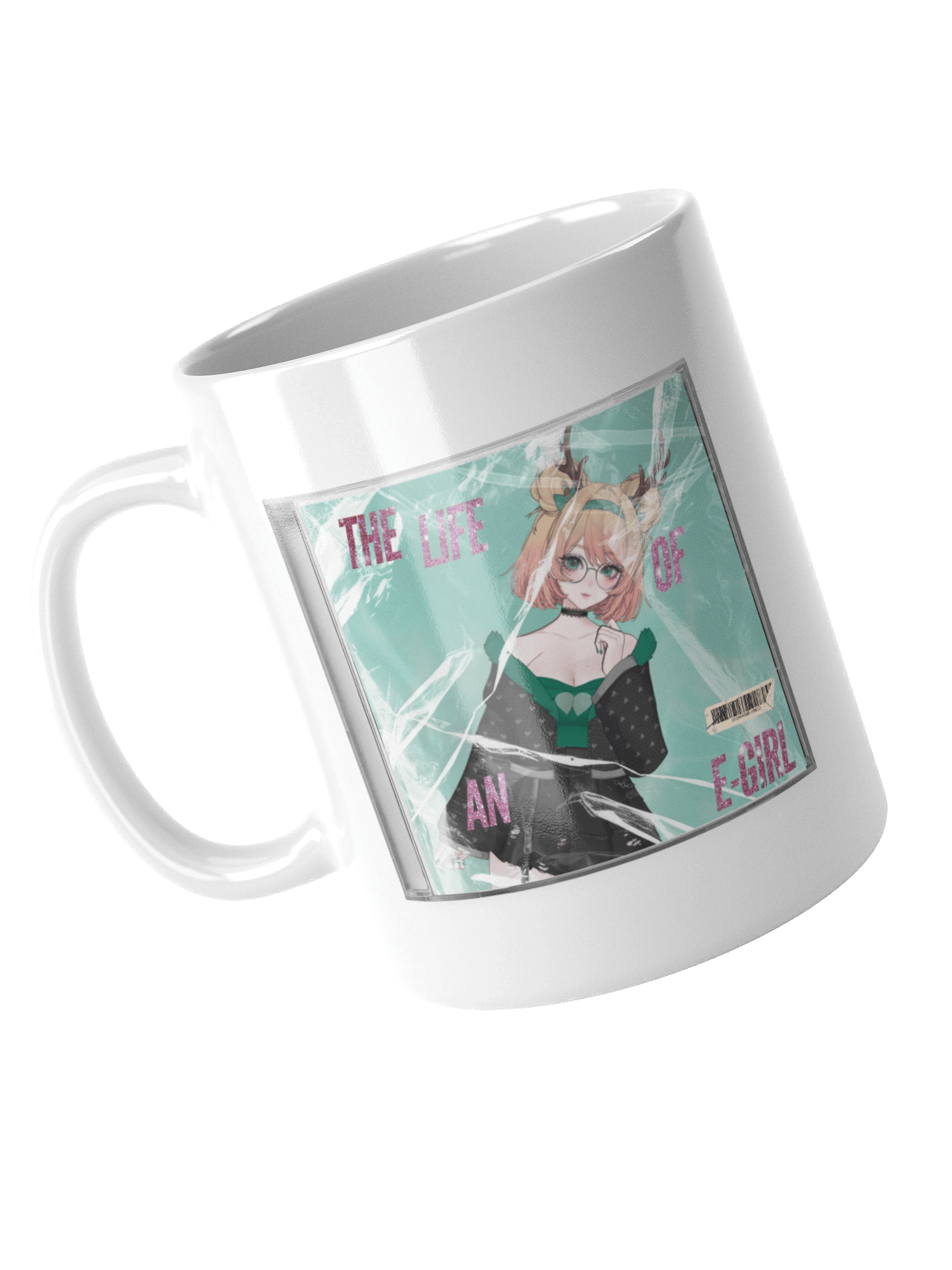 The Life of an E-Girl Jewel Case 11 oz Mug product image (4)