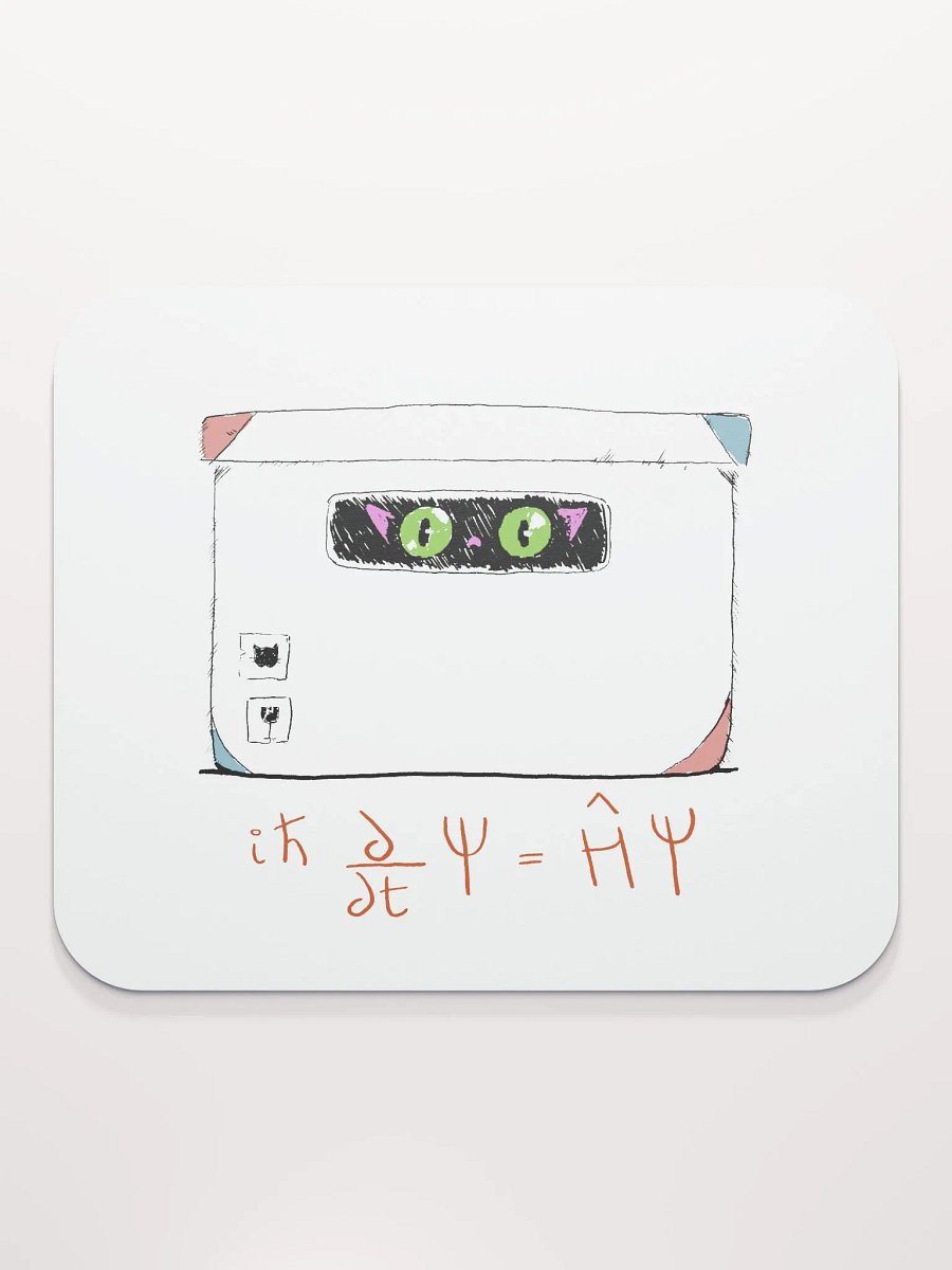 Schrodinger's Cat Mouse Pad product image (2)
