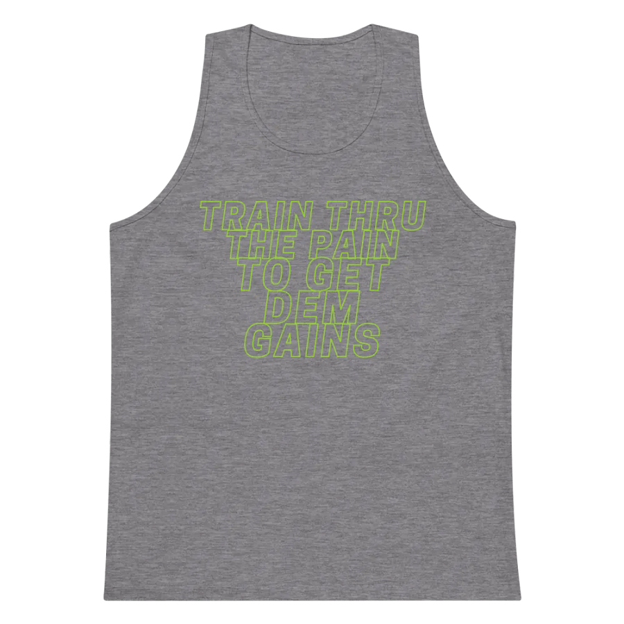 Train thru the pain - Vest product image (120)