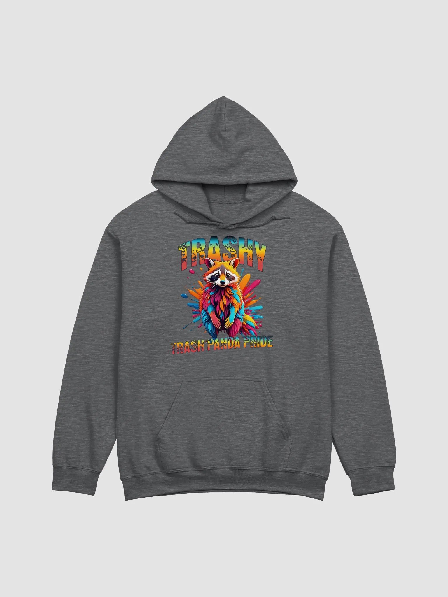 Trashy Trash Panda Pride Raccoon Hoodie product image (1)
