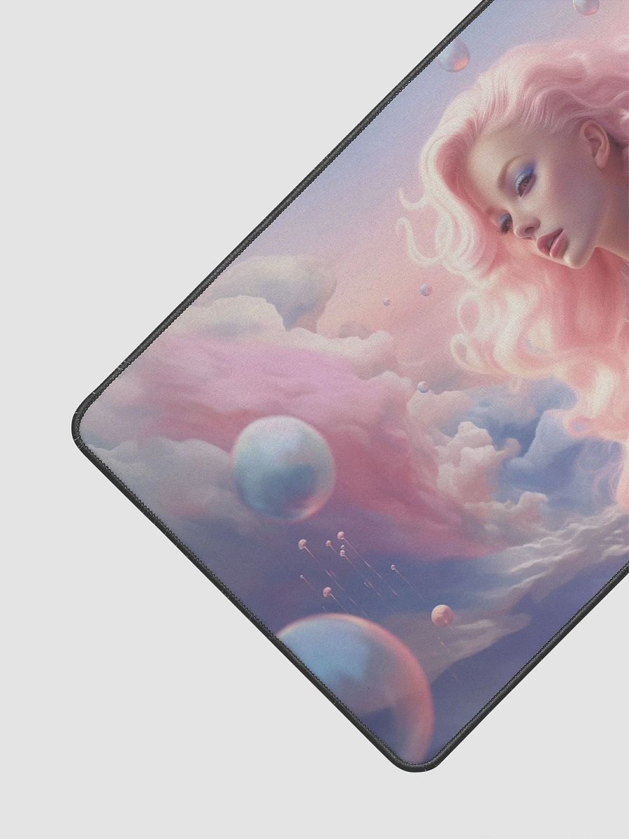 Fantasy Art Desk Mat, Dreamy Sky with Ethereal Woman, Large Mouse Pad, Office Desk Accessory, Creative Workspace, Artistic Decor product image (3)