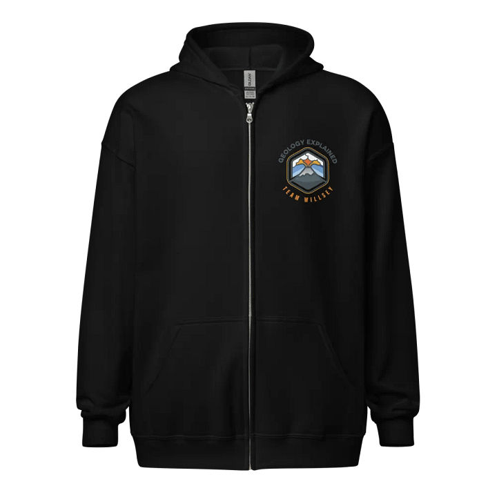 Volcanic Eruption Zip Hoodie product image (1)