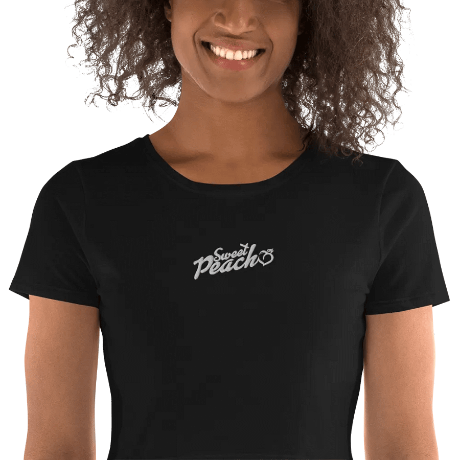 Sweet Peach Cropped Baby Tee product image (1)