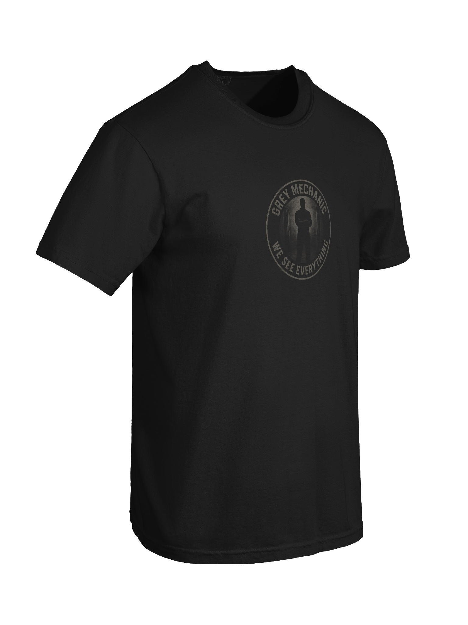 Grey Mechanic T Shirt product image (8)