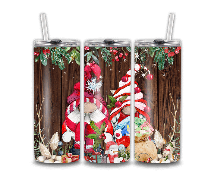 GNOME TUMBLER WITH REUSABLE STRAW product image (1)