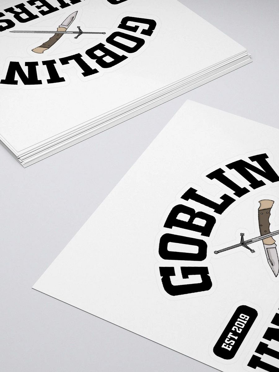 Goblin University Black Sticker product image (11)