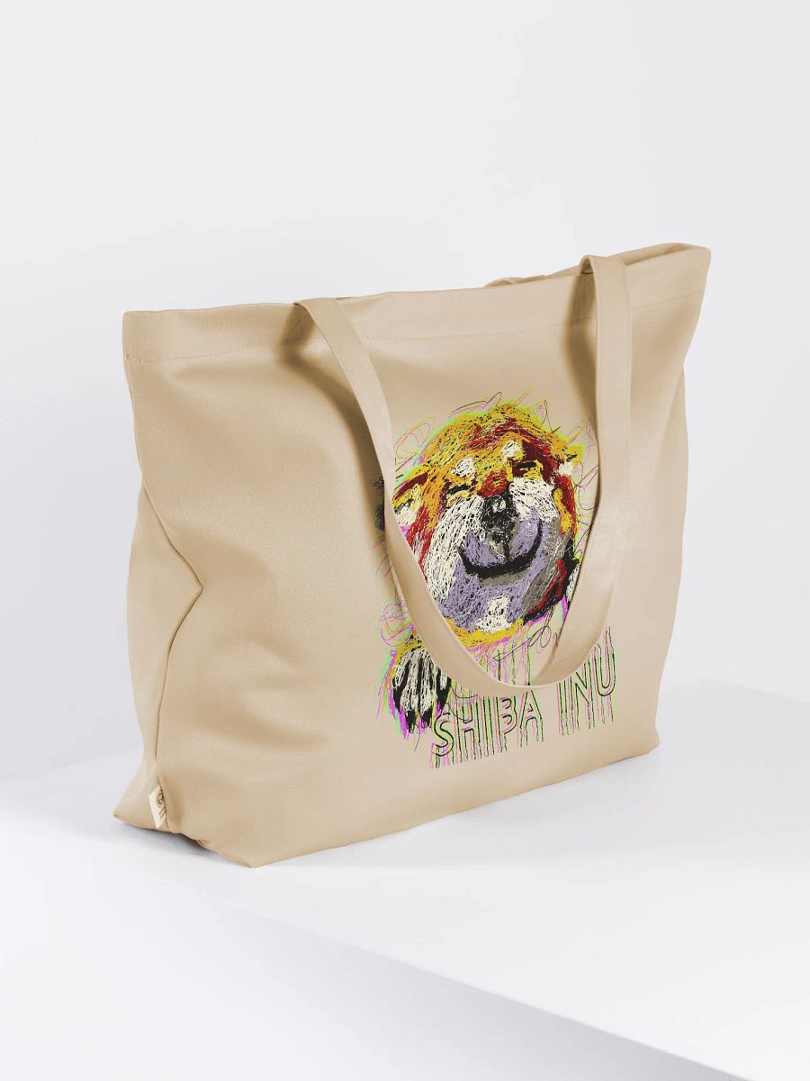 "HI" SHIBA INU Tote product image (7)