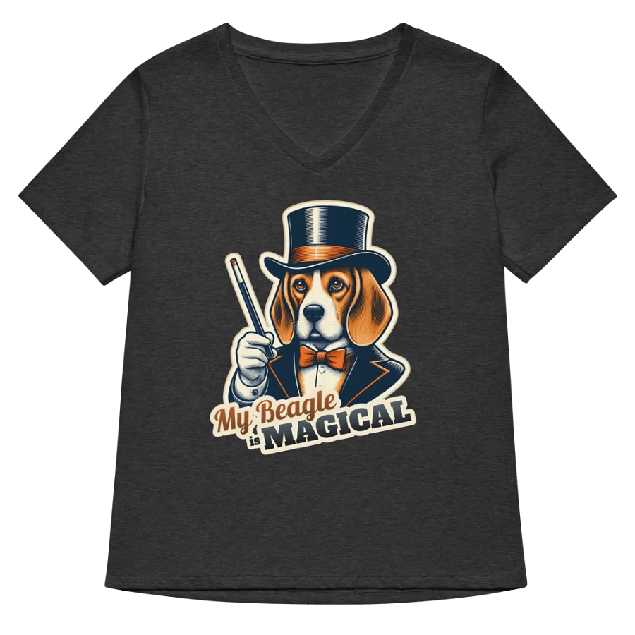 Magician Beagle - V-neck product image (31)
