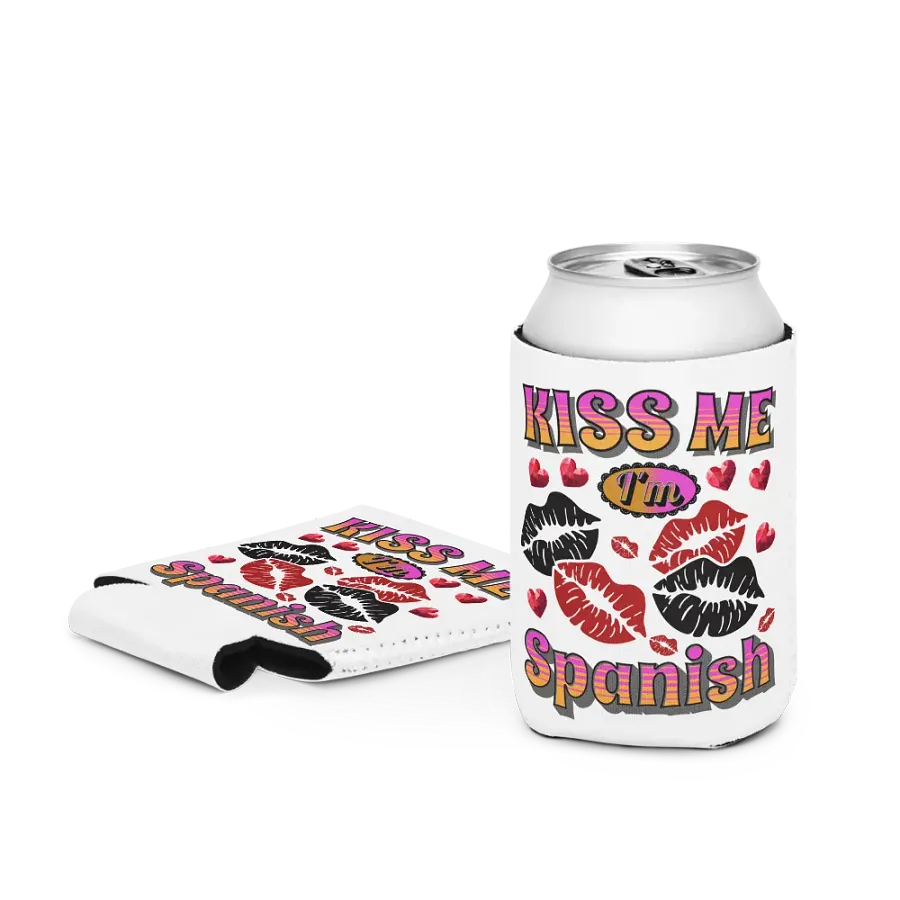 Kiss Me m Spanish Can Cooler product image (4)