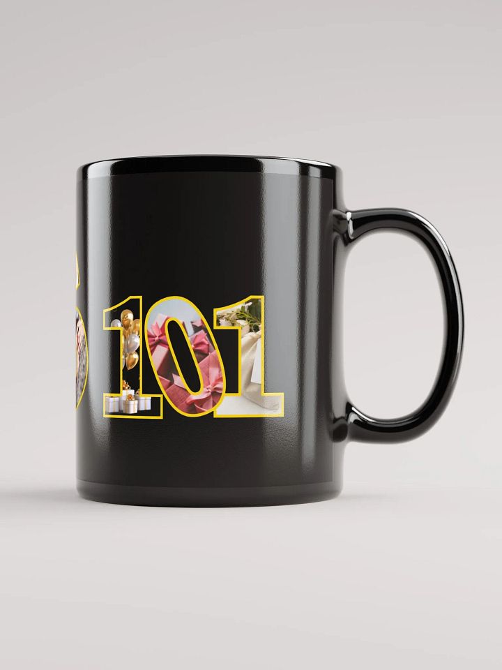 Joyful Moments Black Glossy Mug product image (2)