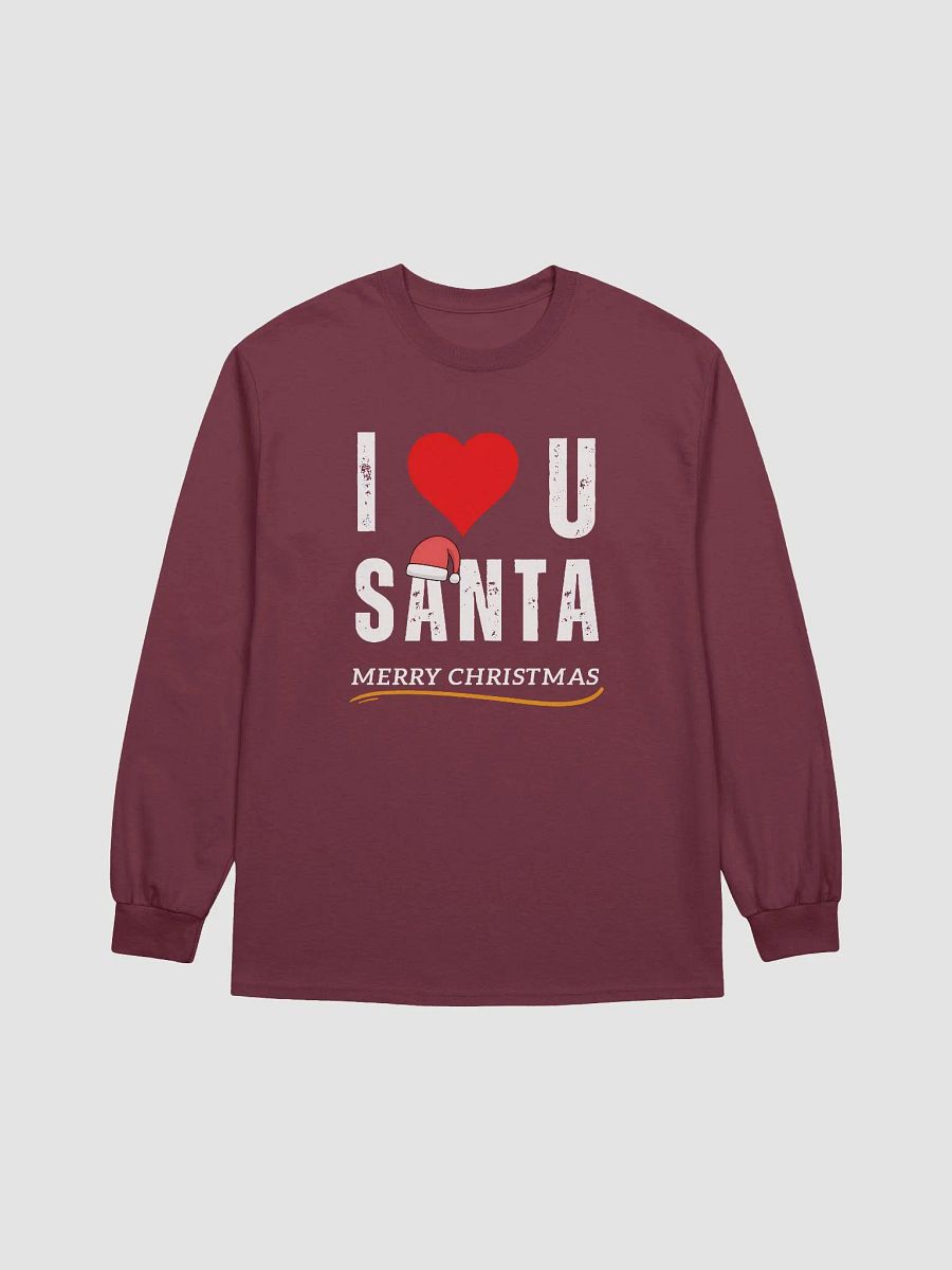 I love Santa Ultra Cotton Long Sleeve T-Shirt product image (13)