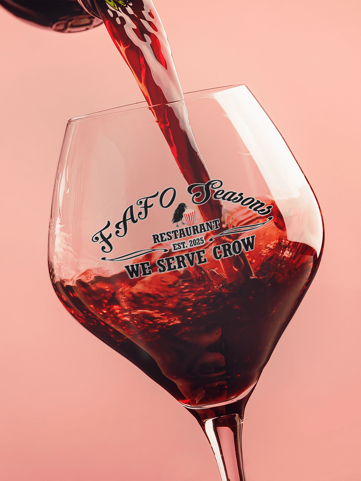 FAFO Seasons Restaurant – We Serve Crow Logo - Digital Download product image (2)