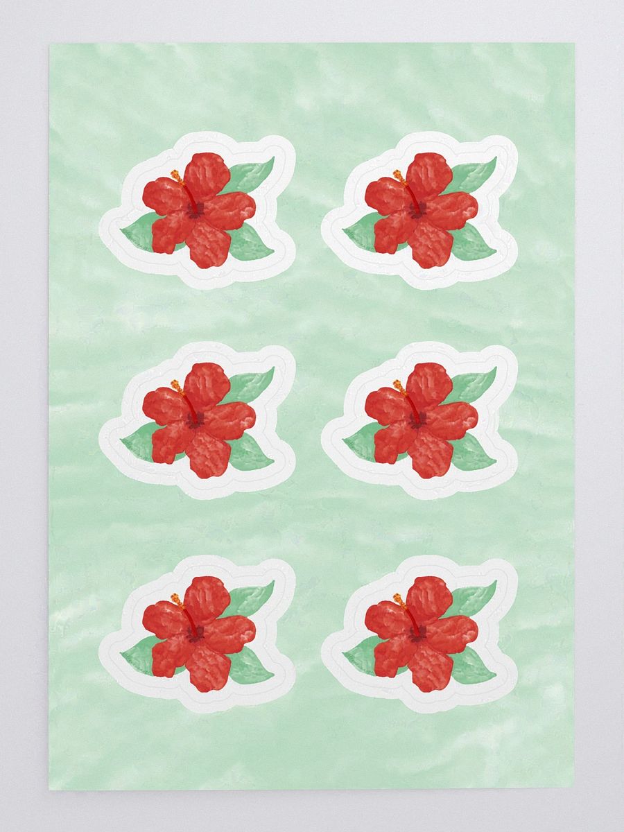 Hibiscus sticker pack for Sudan product image (3)