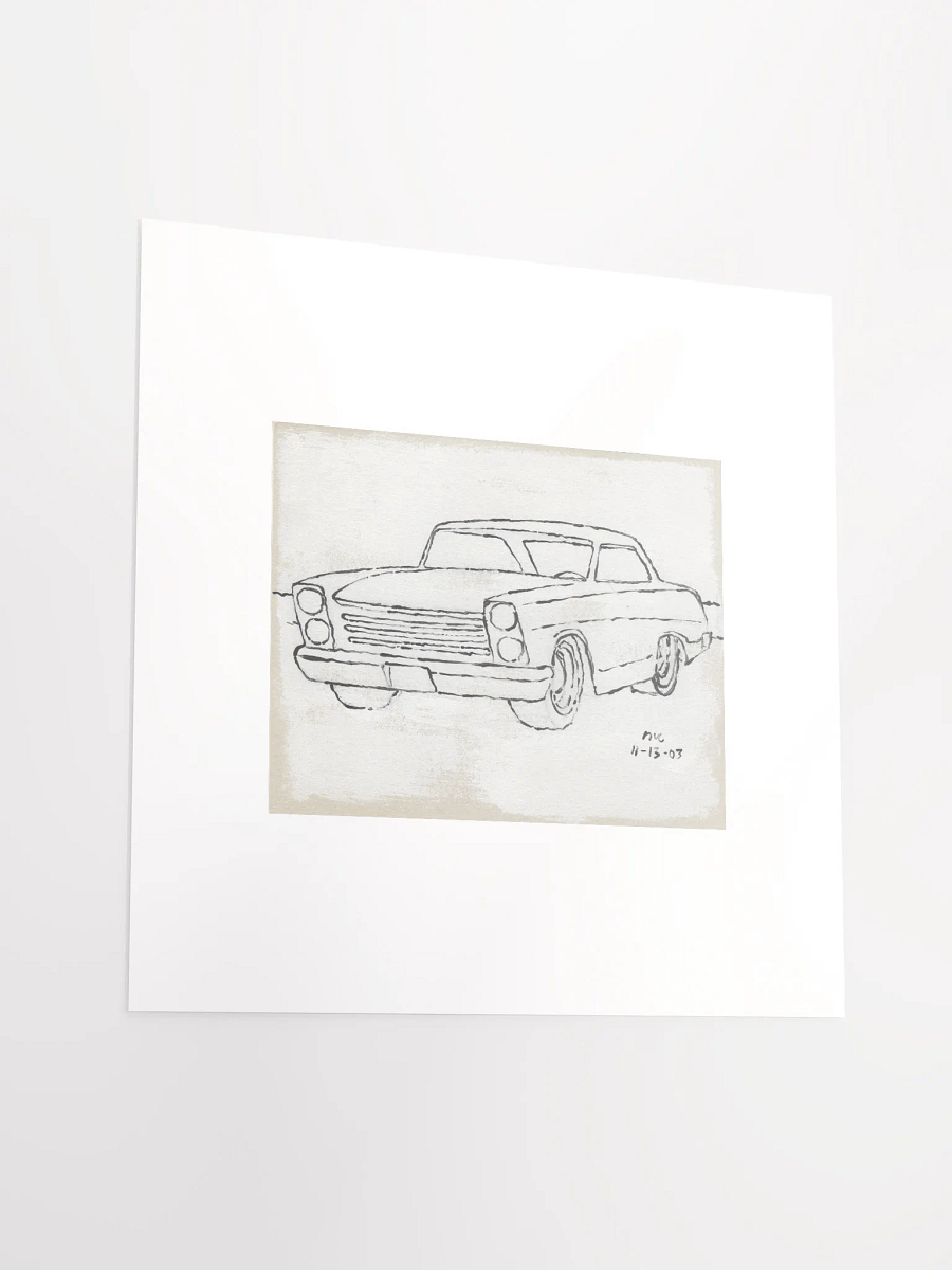 White Car #2 Print product image (4)