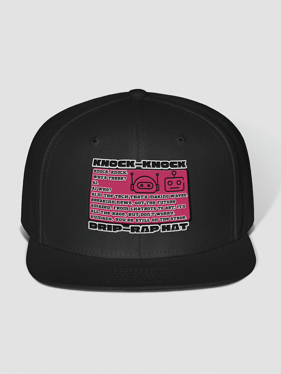 AI Knock-Knock Snapback Cap product image (4)