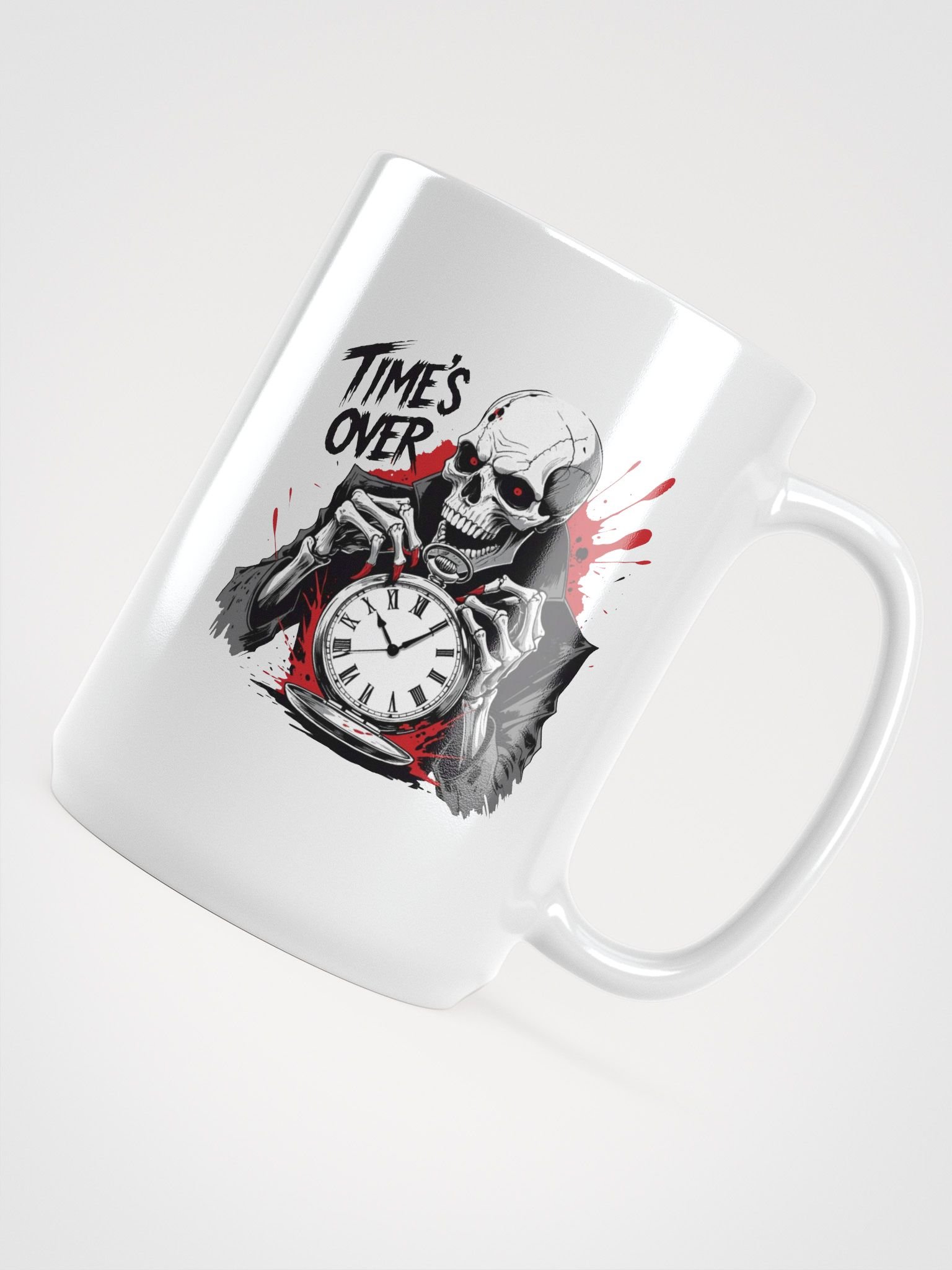 Ink Horror Art - Death With Clock - MUG product image (4)