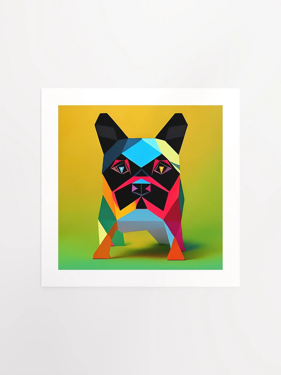 The Frenchie Geo - Print product image (1)