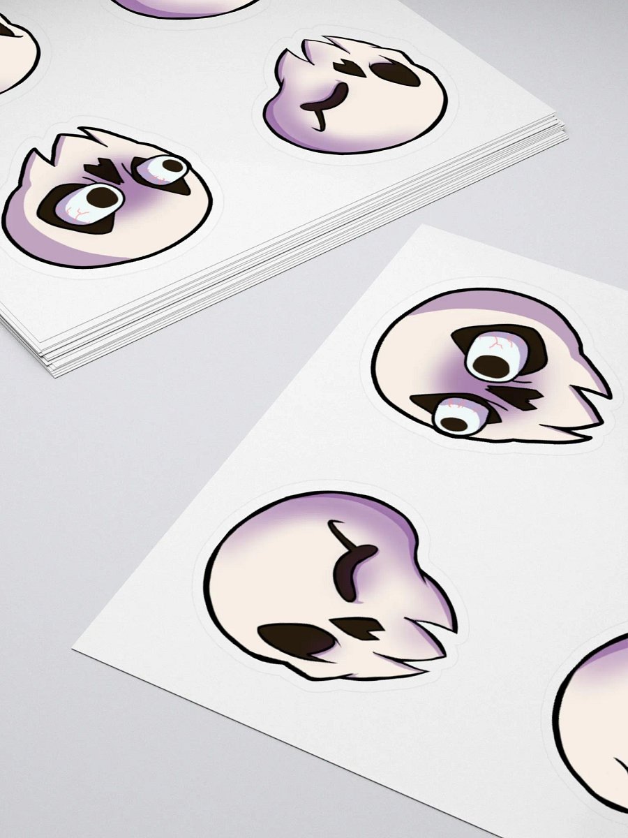 Ricky Skull Emote Stickers product image (4)