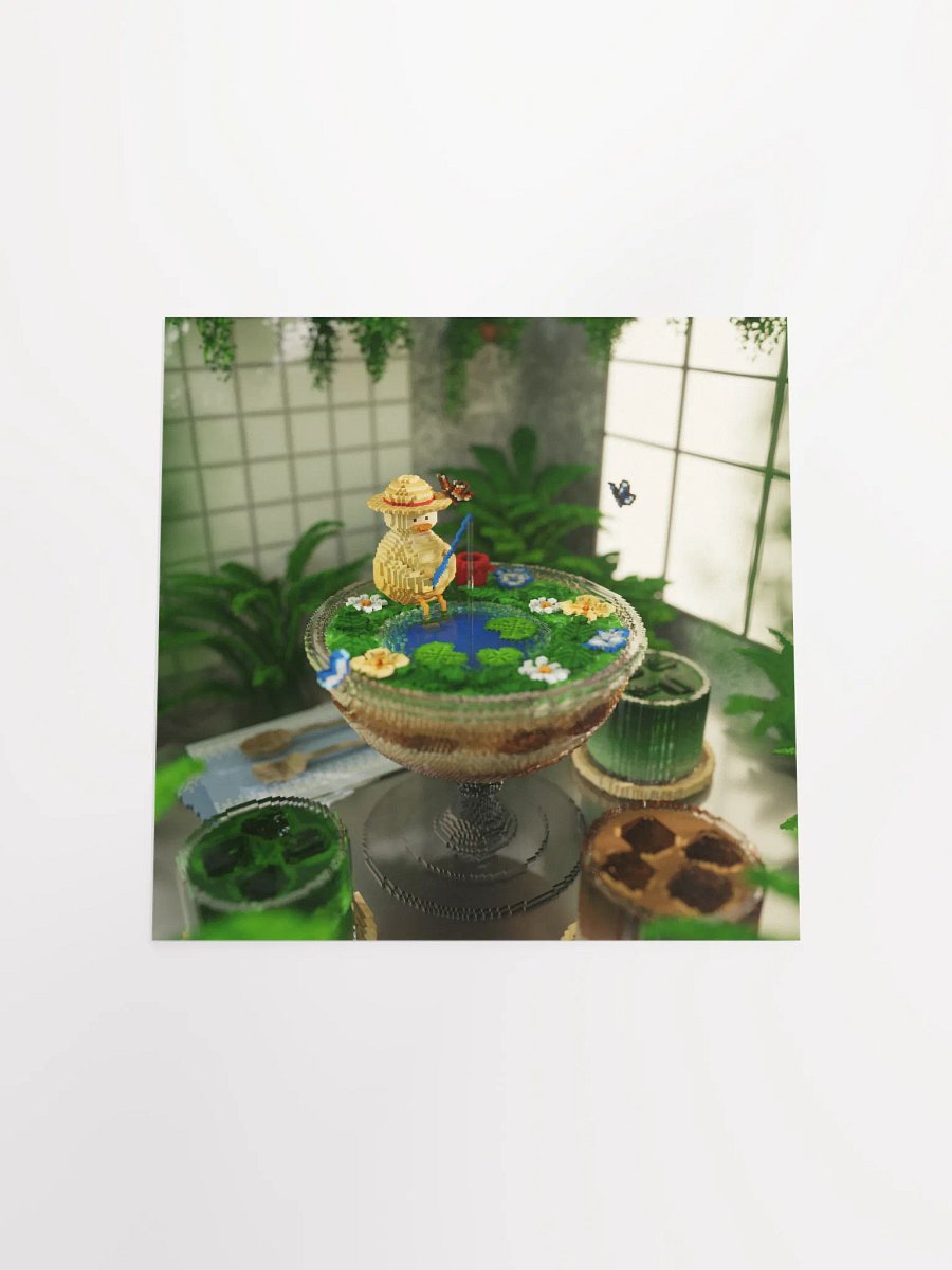 Tiny Fishing 🌙 Art Print product image (4)