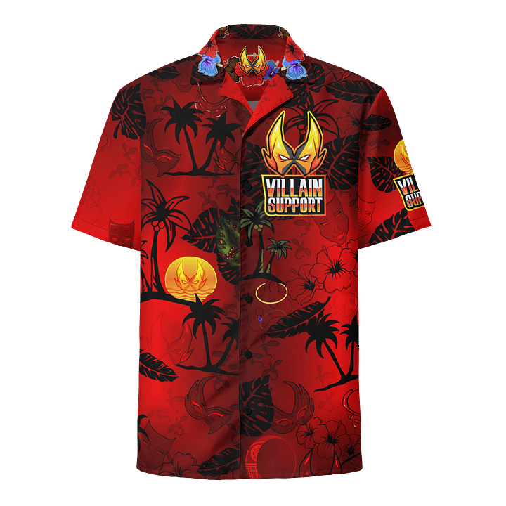 Hawaiian Shirt- Villainous Red product image (1)