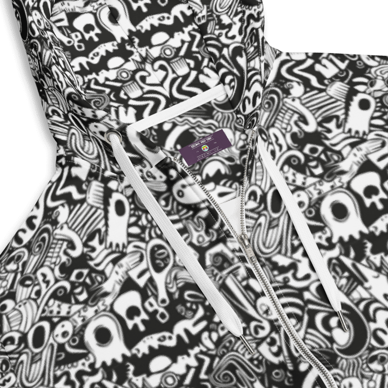 Wild Bunch | Recycled ZIP Unisex Hoodie product image (6)