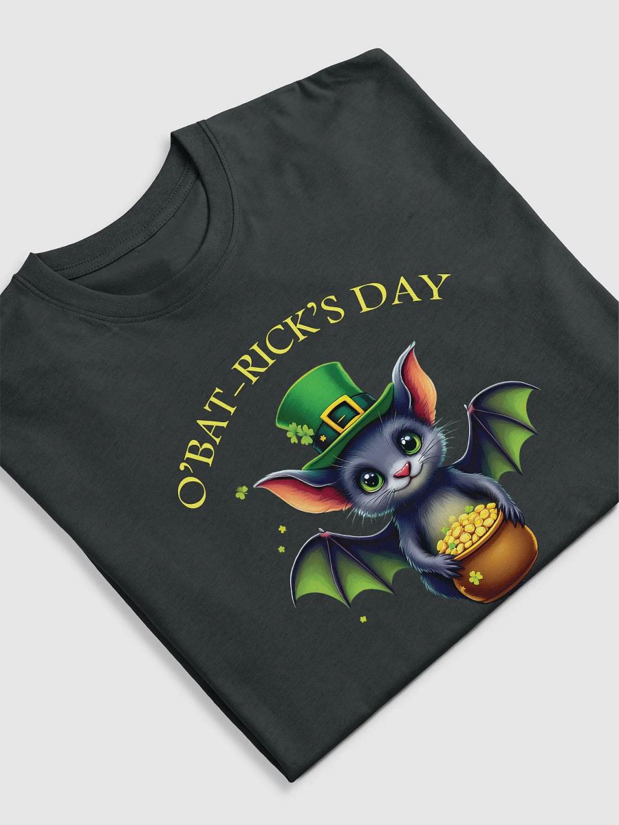 Cute St. Patrick’s Day Bat T-Shirt – O’Bat-Rick’s Day Funny Irish Design product image (9)