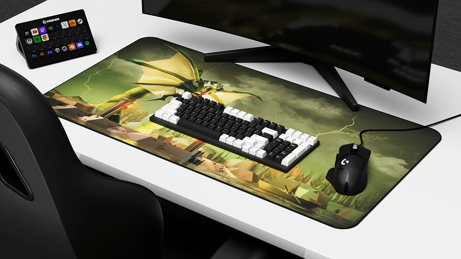 Zulrah | Large 3D Desk Mat product image (5)