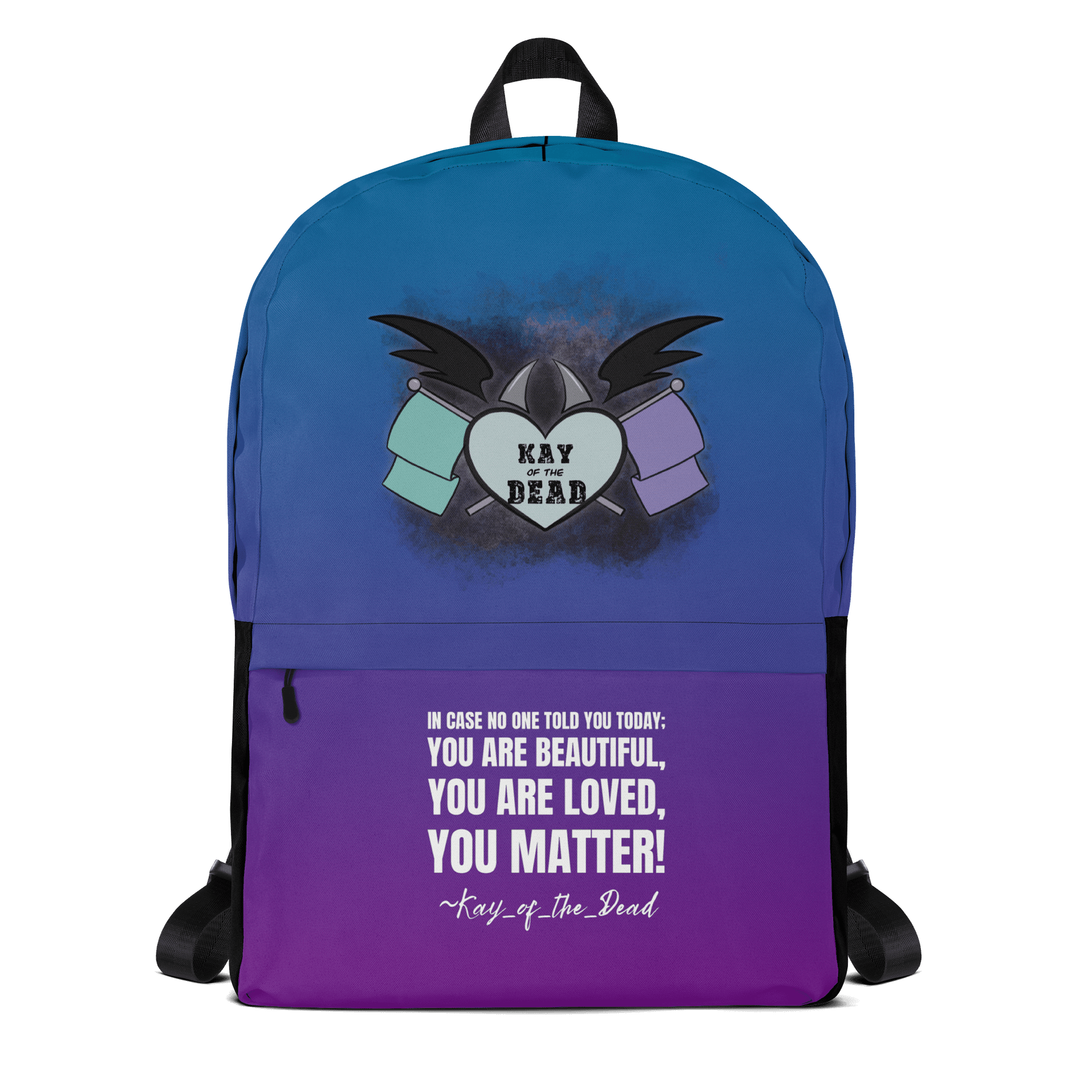Kay_of_the_Dead Logo Backpack product image (1)
