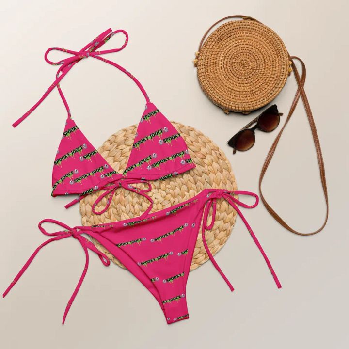 SPOOKY JOOCE Hot Pink Bikini product image (1)