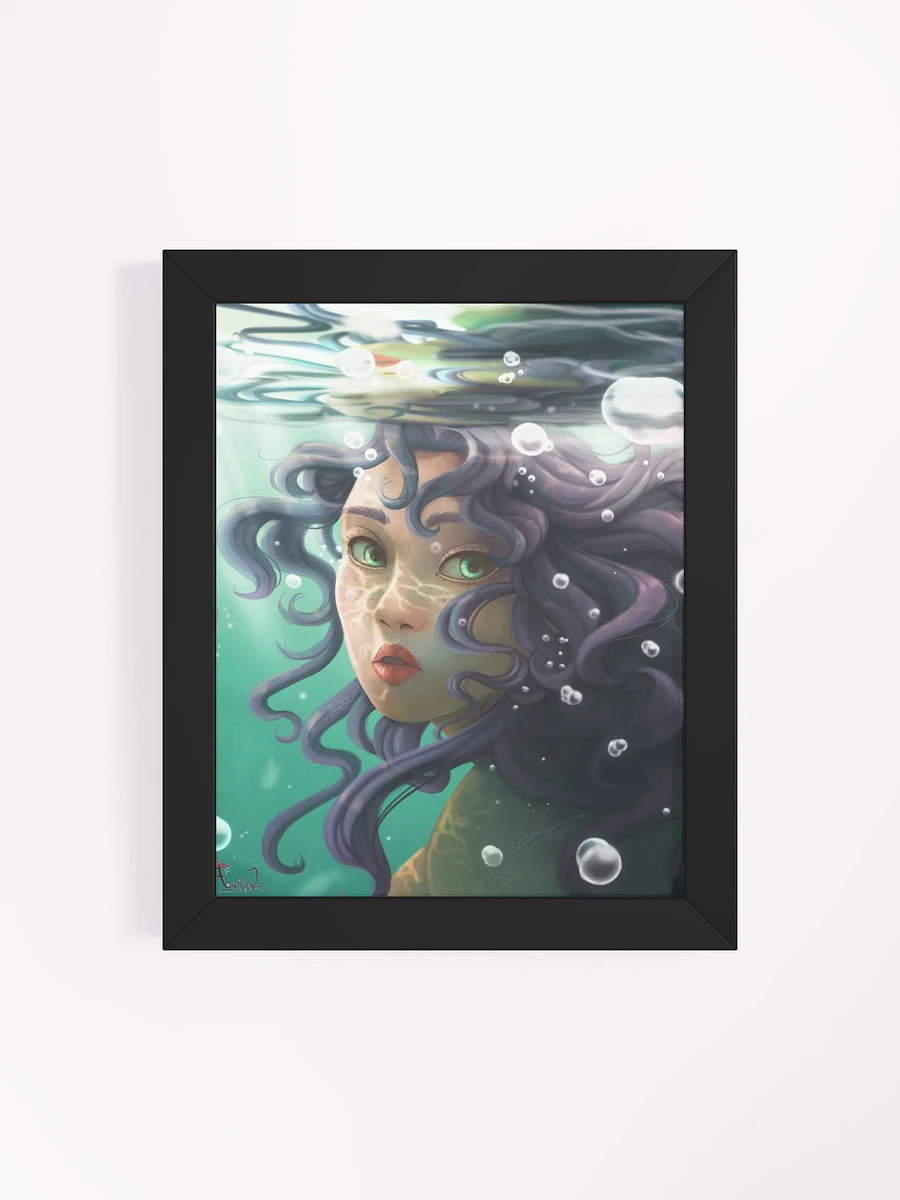 Underwater Bubbles - Framed Print product image (76)