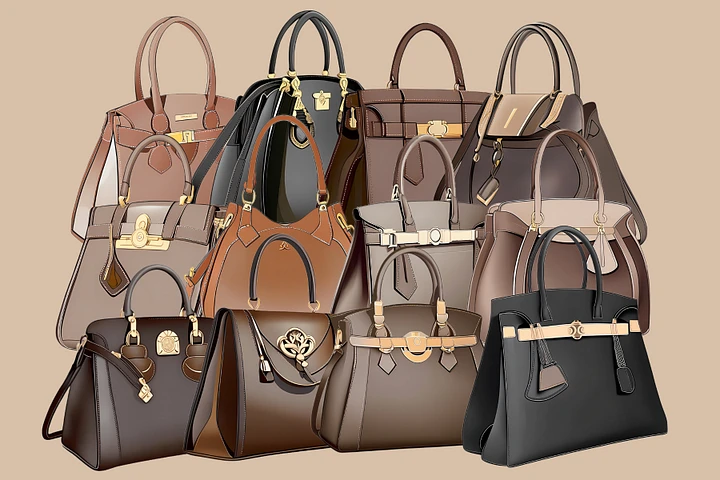 LUXURY BAGS - BROWN-ISH 12 CLIPART product image (2)