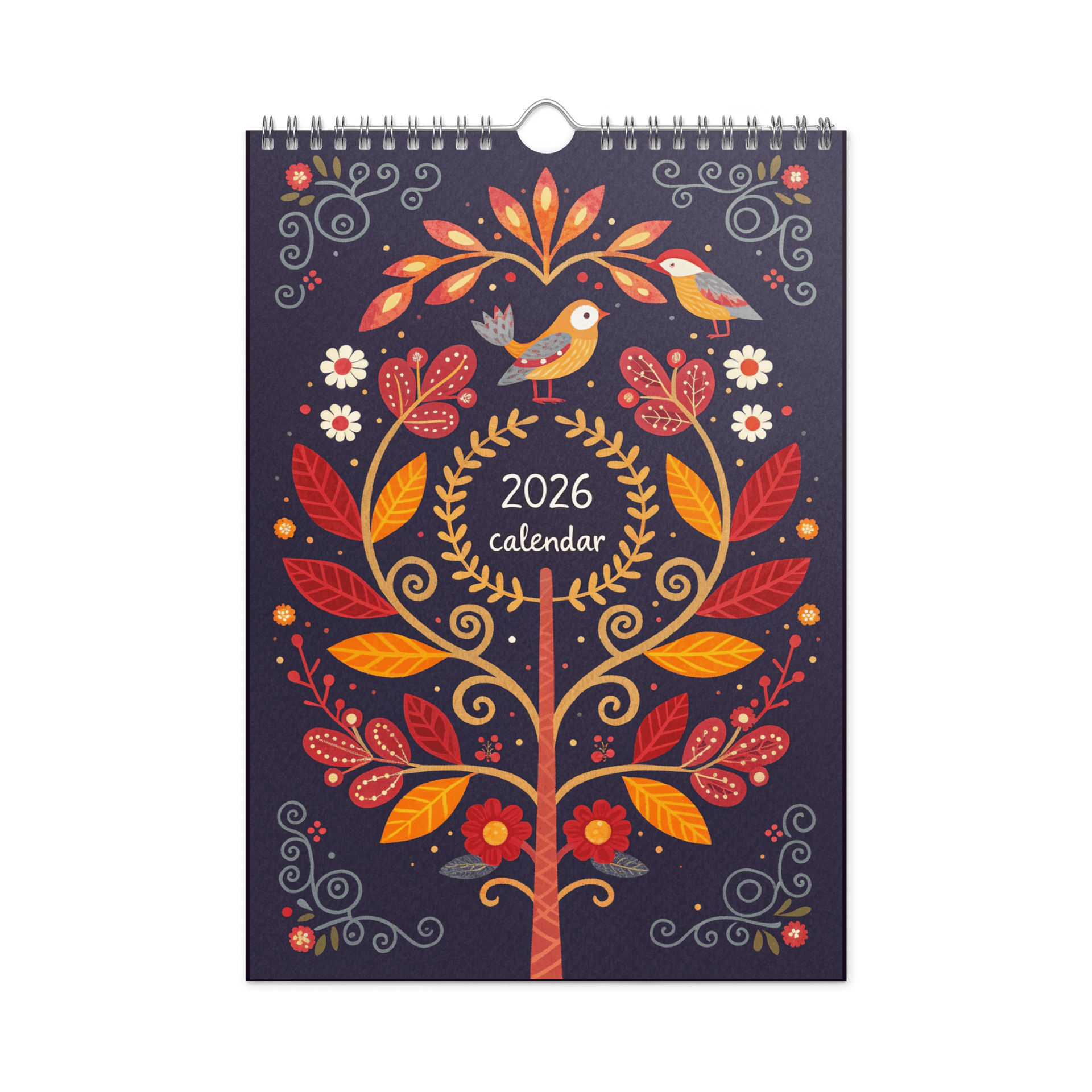 FOLK ART WALL CALENDAR 2026 product image (3)
