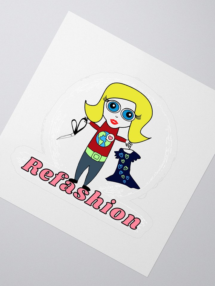 Refashion Kiss Cut Stickers product image (2)