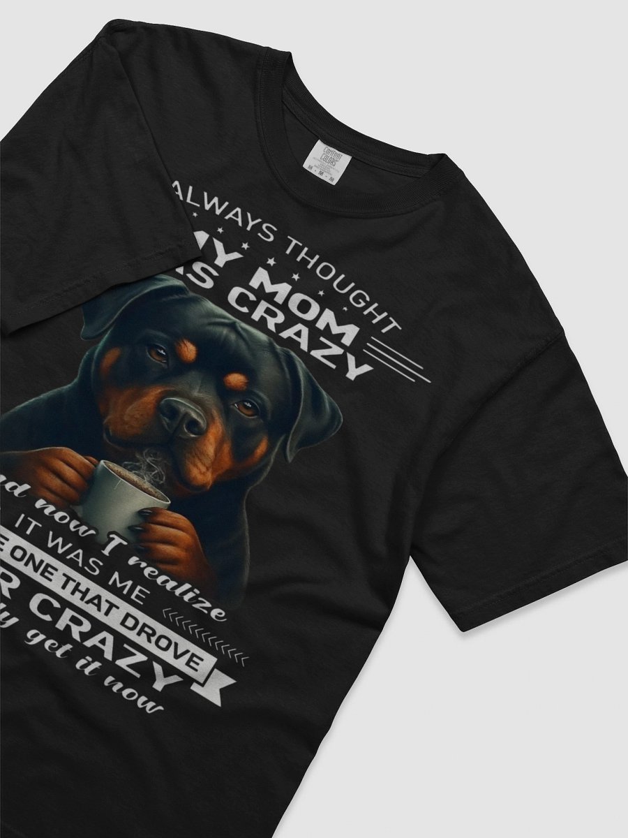 Crazy Rottweiler Mom Tee product image (3)