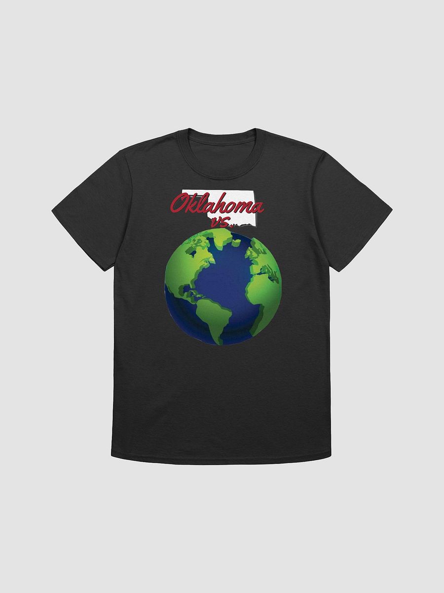 Oklahoma vs. The World T-shirt (3D Globe) product image (2)
