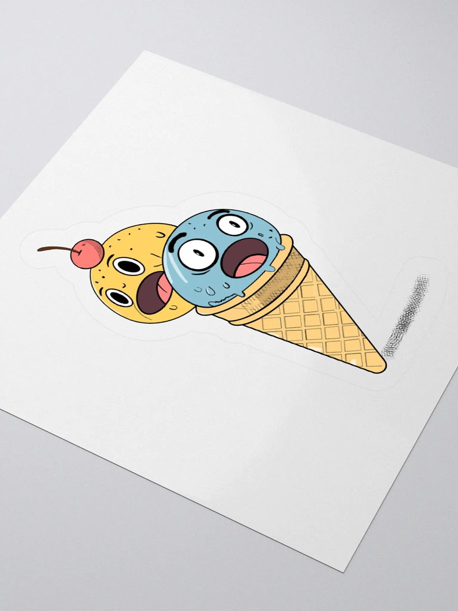 Double Scoops Surprise Kiss Cut Stickers product image (8)