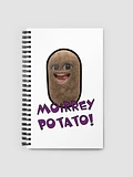 Moirrey Potato Spiral Notebook product image (1)