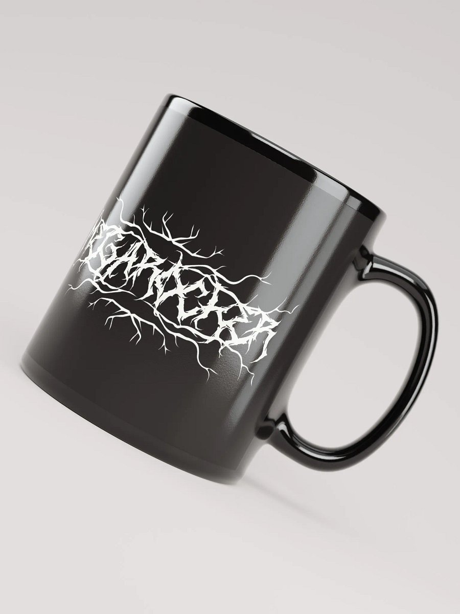 MegaRocker White Death Metal Logo Mug product image (4)