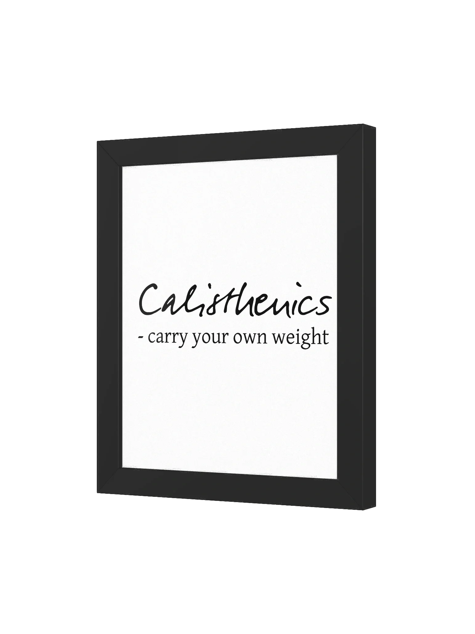 DK Fitness Print: Carry Your Own Weight product image (34)