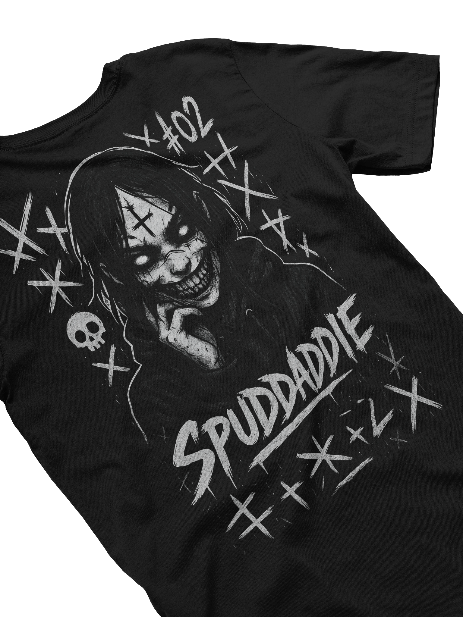 #02 SPUDDADDIE // Blackout Curse T-Shirt product image (4)