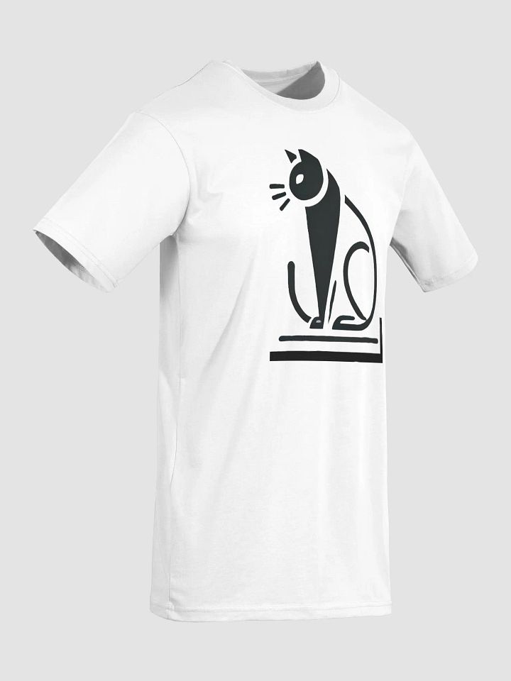 Elegant Cat Silhouette Tee product image (2)