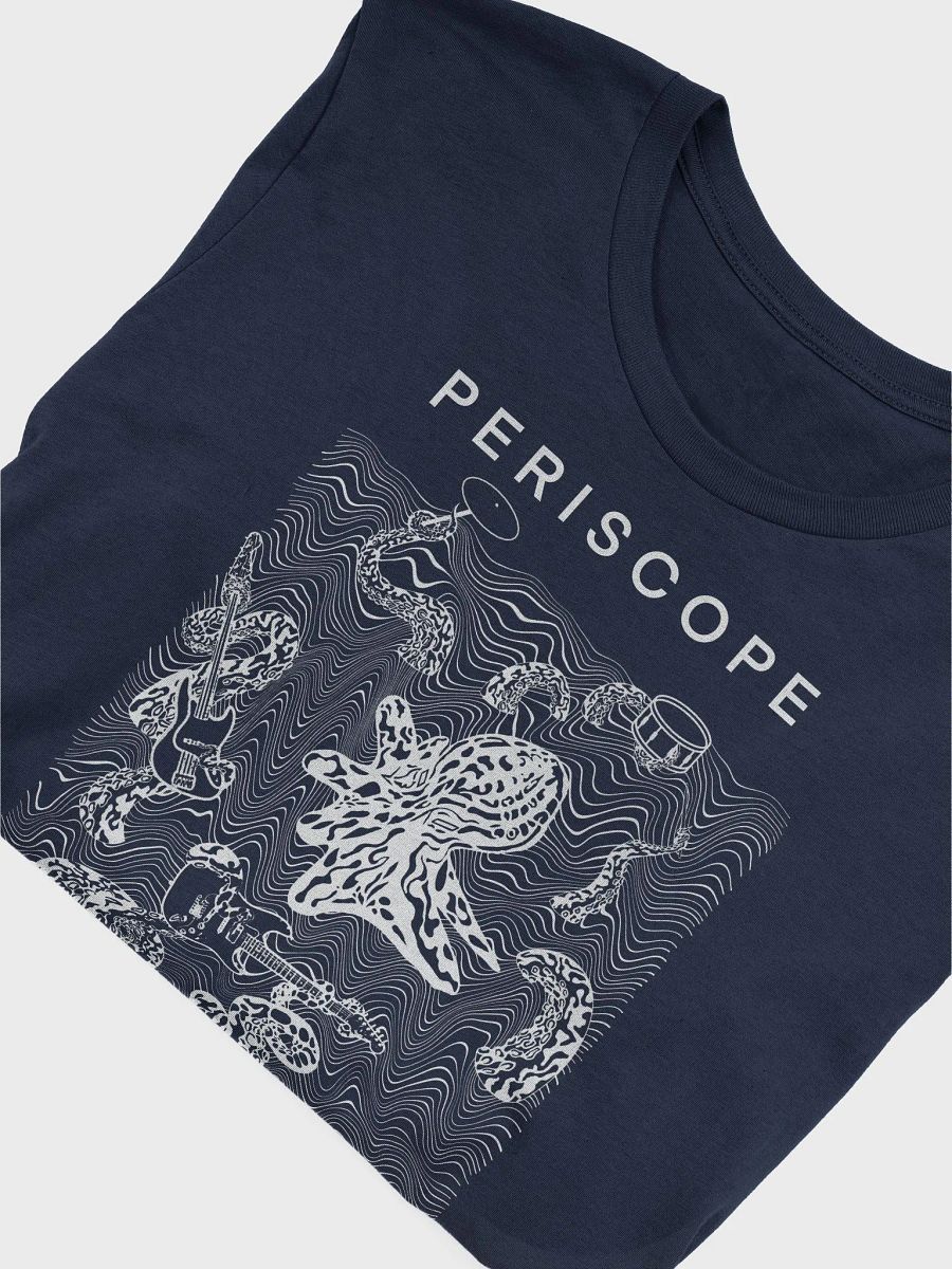 Periscope Resurfaced White Print Tee (12 Color Options!) product image (4)