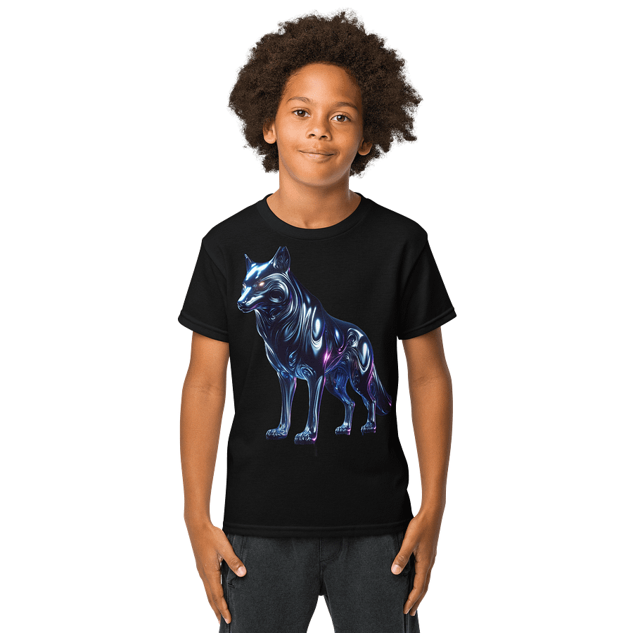 Liquid Metal Wolf #2 Youth Shirt product image (1)